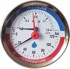Termomanometar 0-6 bar, 0-120 °C, 1/2", stražnji priključak